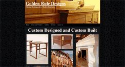 Desktop Screenshot of goldenruledesigns.com